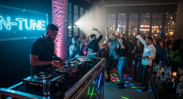 DJ N-Tune at HQ Bar in Bally’s