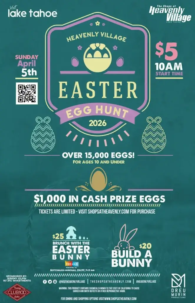 Heavenly Village Easter Egg Hunt South Lake Tahoe