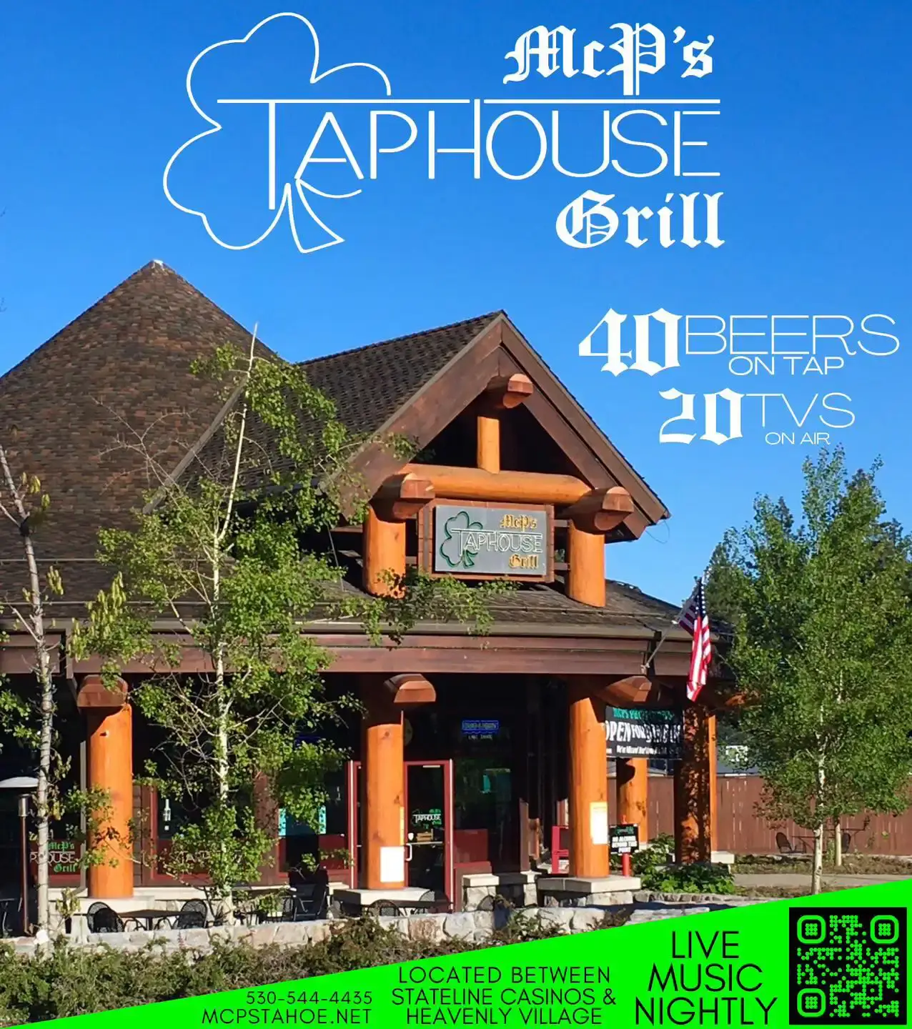 Live Music at McP’s Taphouse Tahoe, South Lake Tahoe