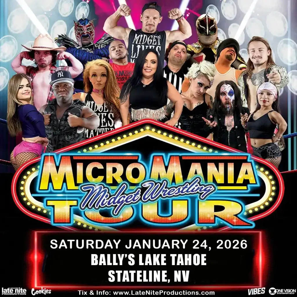 Micro Mania Wrestling at Bally’s Lake Tahoe