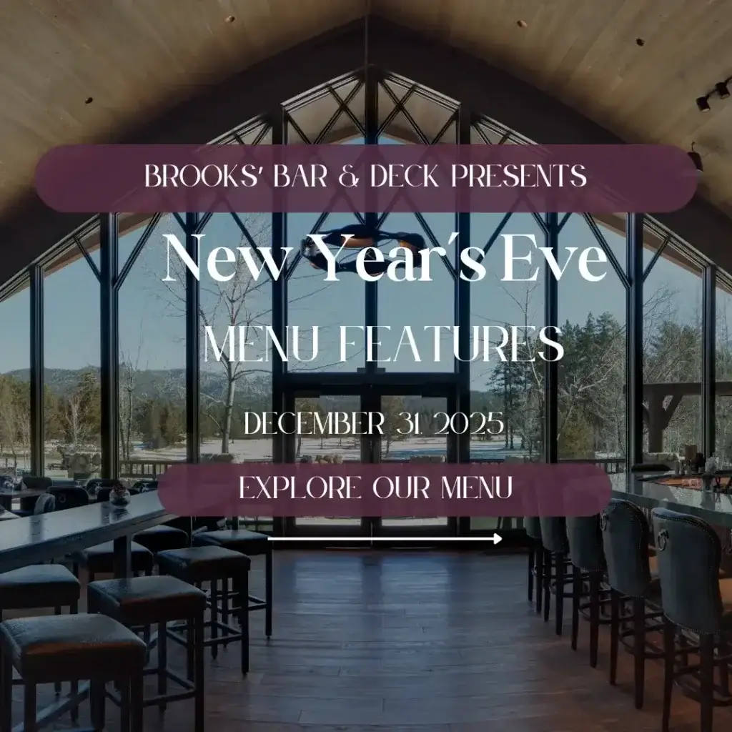 New Year’s Eve at Brooks’ Bar & Deck at Edgewood Tahoe
